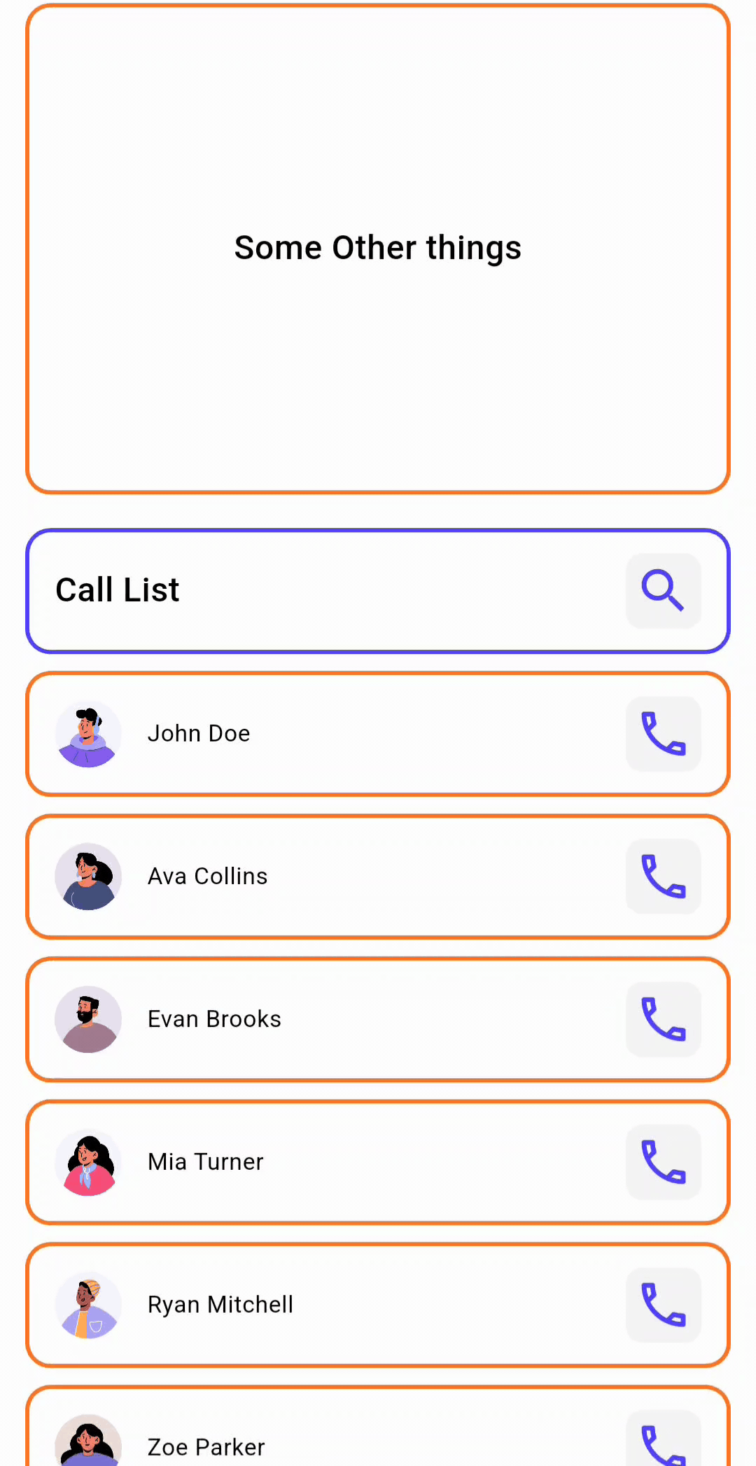 A hero image showing a refresh indicator with pull-to-refresh animation on a mobile screen.