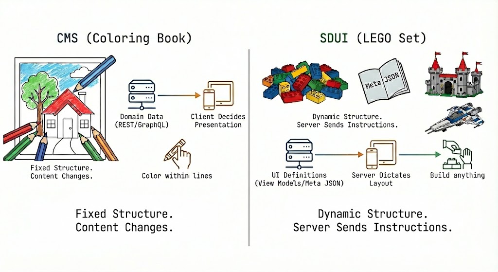 SDUI vs CMS comparison