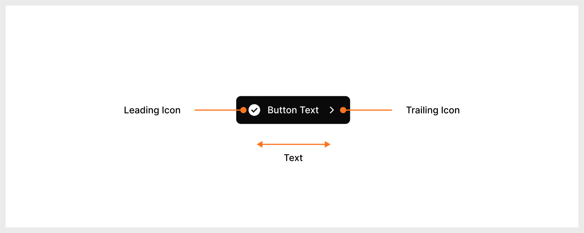 A hero image showing various styled buttons in an application UI.