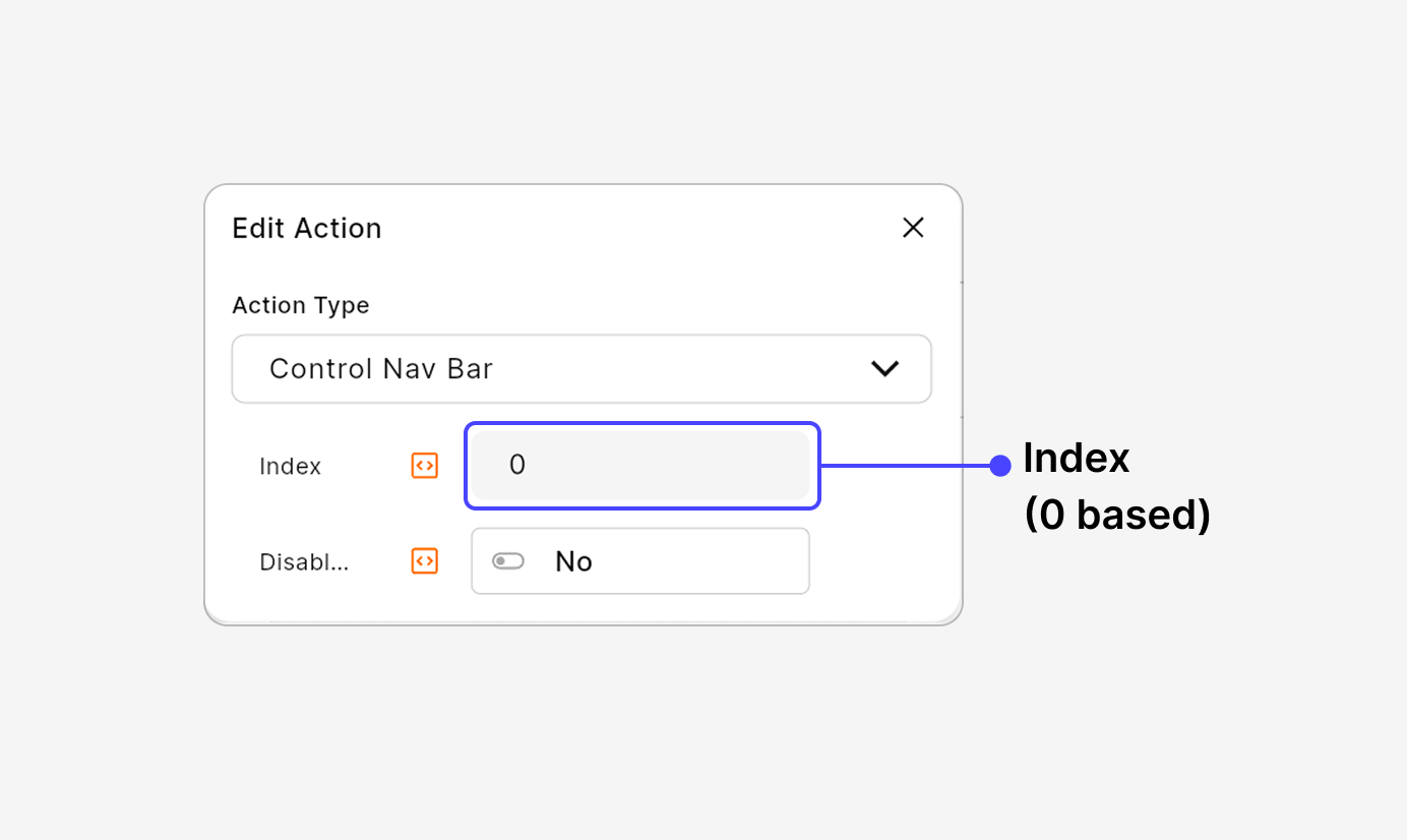 Call External Method action configuration showing message name and payload fields